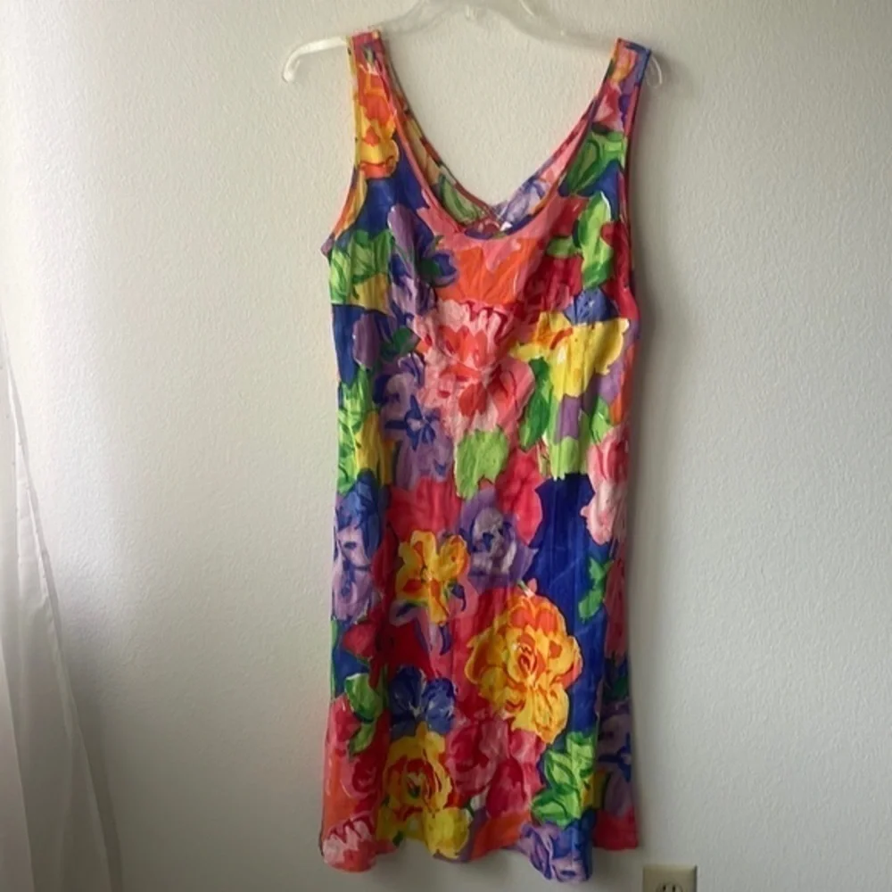 JAMS WORLD dress size Large floral happy softgirl style
